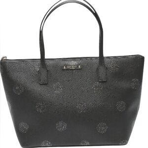 Kate Spade New York Saffiano Leather Polka Dot Tote